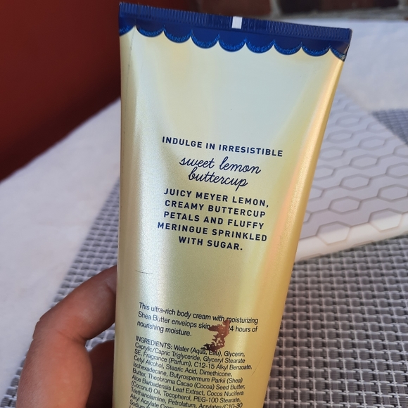 Bath & Body Works Tutti Dulci Sweet Lemon Buttercup Body Cream Rare Discontinued - Picture 5 of 8
